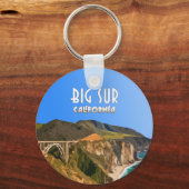 Big Sur California Pacific Coast Highway Schlüsselanhänger (Vorderseite)