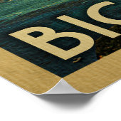 Big Sur California Poster (Ecke)