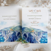 Big Sur California Save the Date Einladung