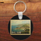 Big Sur California Schlüsselanhänger (Vorderseite)