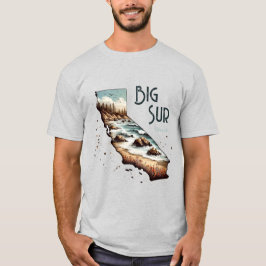 Big Sur California Souvenir-Geschenk T-Shirt