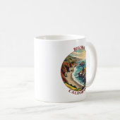 Big Sur California USA Kaffeetasse (VorderseiteRechts)
