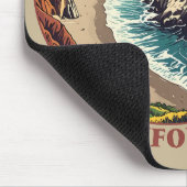 Big Sur California USA Mousepad (Ecke)