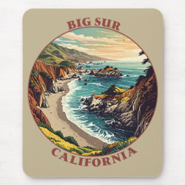 Big Sur California USA Mousepad