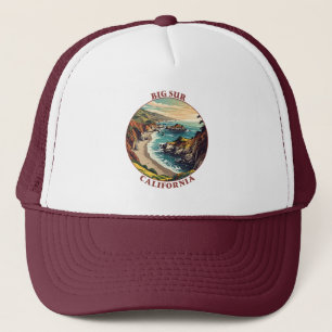 Big Sur California USA Truckerkappe