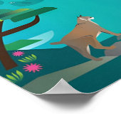 Big Sur Druck Poster (Ecke)