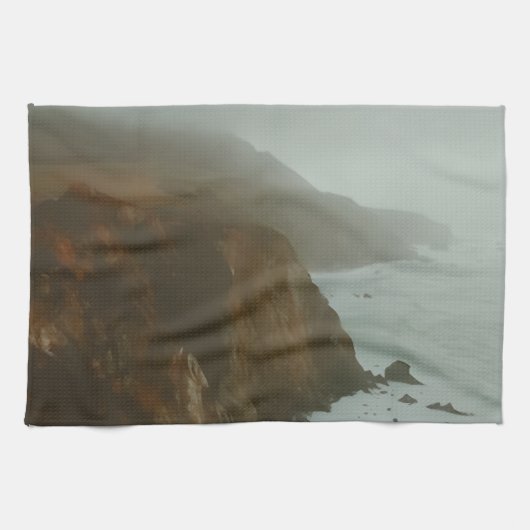 Big Sur Erkundung Geschirrtuch (Horizontal)