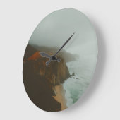 Big Sur Erkundung Große Wanduhr (Winkel)