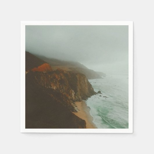 Big Sur Erkundung Serviette (Vorderseite)