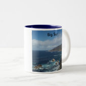 Big_Sur, großes Sur Zweifarbige Tasse (VorderseiteRechts)