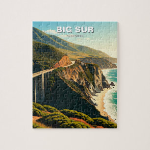 Big Sur Kalifornien Central Coast Puzzle