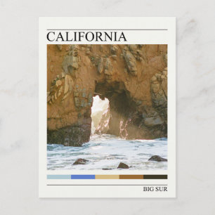 Big Sur Kalifornien Film Fotografie Postkarte