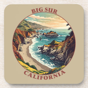 Big Sur Kalifornien USA Getränkeuntersetzer