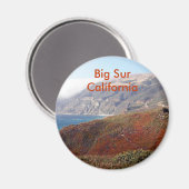 Big Sur, kalifornische Landschaft Magnet (Vorderseite/Rückseite)