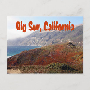 Big Sur, kalifornische Landschaft Postkarte