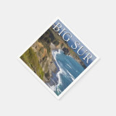 Big Sur Küste | Kalifornien Serviette (Ecke)