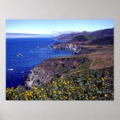 Big Sur Küste Poster (Vorne)