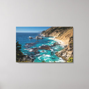 Big-Sur-Küste,Westküste,Pazifikküste Leinwanddruck