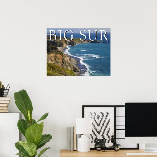 Big Sur Küstenlinie Kalifornien Poster