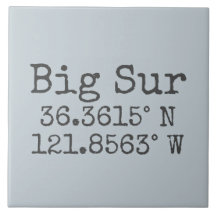 Big Sur Latitude Longitude