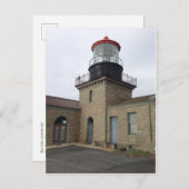Big Sur Lighthouse, Big Sur, Kalifornien Postkarte (Vorne/Hinten)