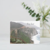 Big Sur Postkarte (Stehend Vorderseite)