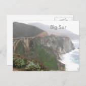 Big Sur Postkarte (Vorne/Hinten)