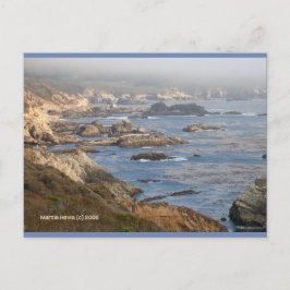 Big Sur Rocky Coast | Blue Beach Song™ Postkarte