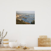 Big Sur Rocky Coast Print - Wählen Sie Ihre Rahmen Poster (Küche)
