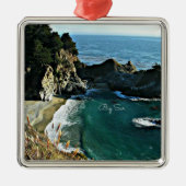 Big Sur Silbernes Ornament (Vorne)