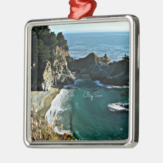 Big Sur Silbernes Ornament (Links)