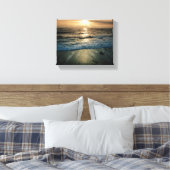 Big Sur Sunset Leinwanddruck (Insitu (Schlafzimmer))