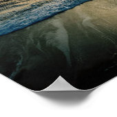 Big Sur Sunset Poster (Ecke)