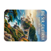 Big Sur USA Magnet (Horizontal)