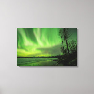 Big Susitna Aurora Leinwanddruck