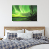 Big Susitna Aurora Leinwanddruck (Insitu (Schlafzimmer))