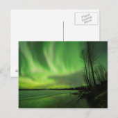 Big Susitna Aurora Postkarte (Vorne/Hinten)