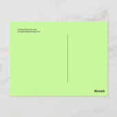 Big Swing Postcard Postkarte (Rückseite)