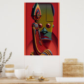 Big Tan Tong II Ken Gage Art Poster (Küche)