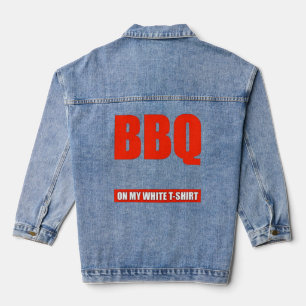 Big Teaser T-Shirts GRILLEN bleibt auf meinem Weiß Jeansjacke