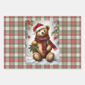 Big Teddy Bears zu 3 Weihnachten Geschenkpapier Set (Vorderseite 3)