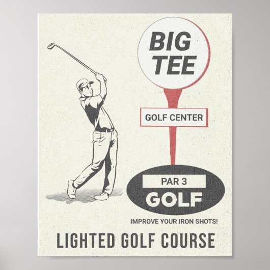Big Tee Golfplatz La Mirada Poster (Vorne)