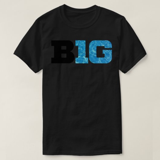 BIG TEN Conference Light Logo  Sticker T-Shirt (Design vorne)