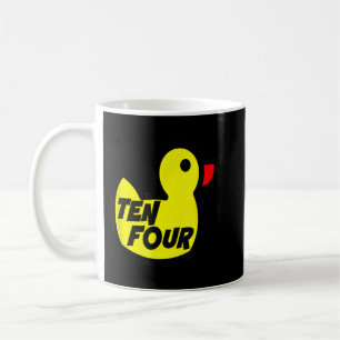 Big Ten Four Rubber Duck Convoy Trucker gift  Kaffeetasse
