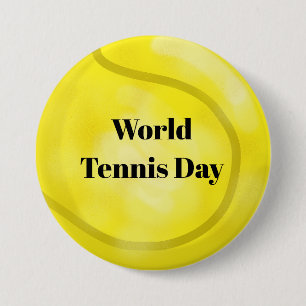 Big Tennis Ball Weltnaturnuss Button