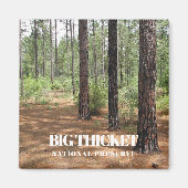 Big Thicket National Reserve, Pine Forest, Texas Magnet (Vorne)