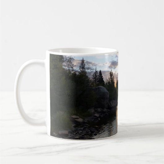 Big Thompson River bei Sunrise Kaffeetasse (Links)