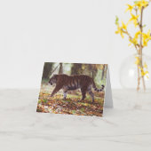 Big Tiger Geburtstagskarte Karte (Gelbe Blume)