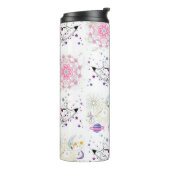 Big Time and Space Mandala Patchwork Muster Thtern Thermosbecher (Nach links gedreht)