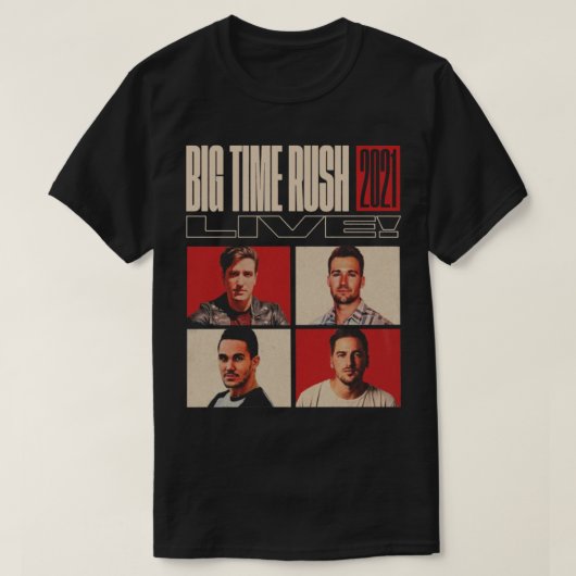 Big Time Rush BTR Big time Rush BTR T-Shirt (Design vorne)